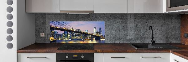 Achterwand keuken Brooklynbrug