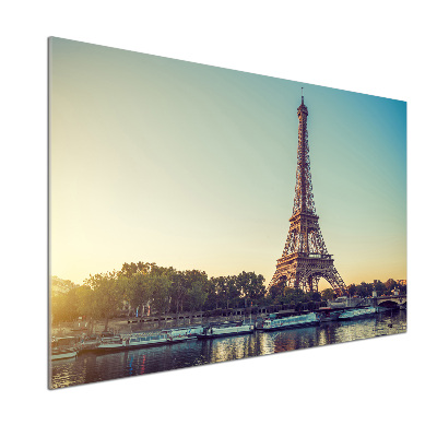 Spatscherm keuken Eiffeltoren Parijs
