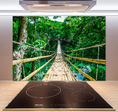 Panel lacobel Most las tropikalny