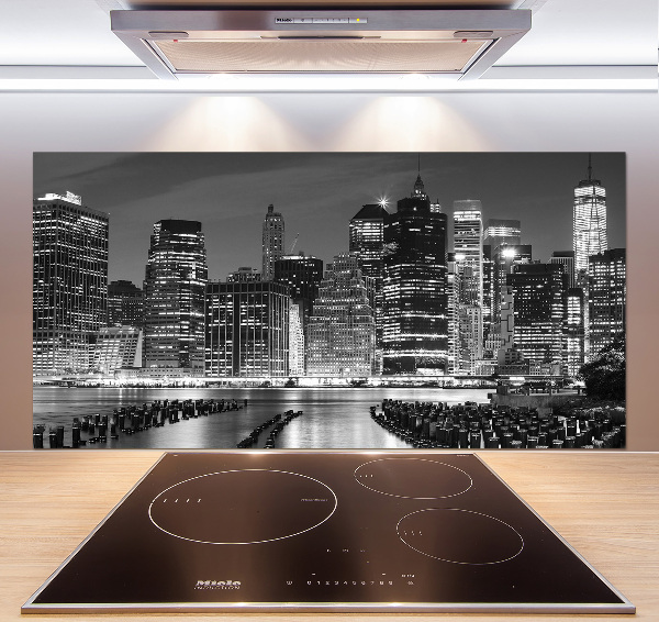 Keuken achterwand Manhattan 's nachts