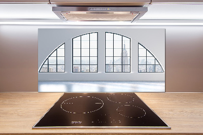 Spatplaat keuken Ruim interieur