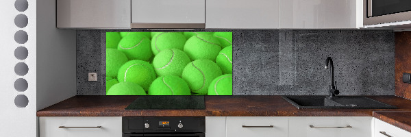 Keuken achterwand Tennisballen