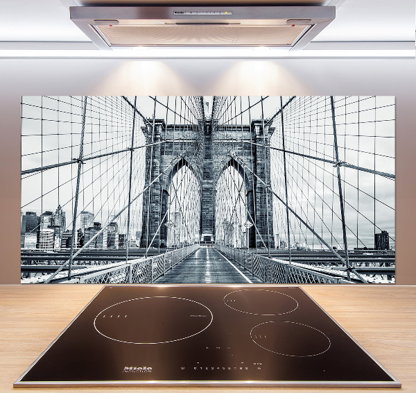Achterwand keuken Brooklynbrug