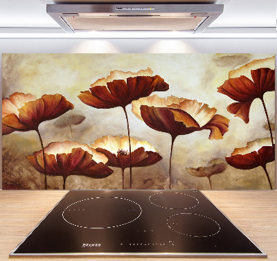 Panel szklany do kuchni Maki