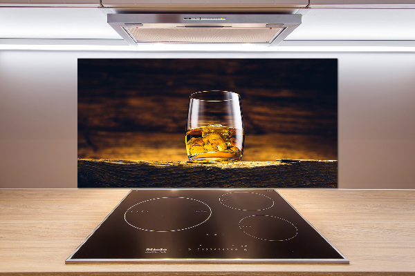 Achterwand keuken Bourbon in een glas