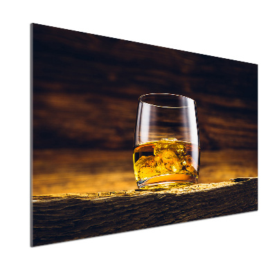 Achterwand keuken Bourbon in een glas