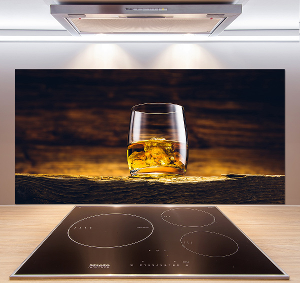 Achterwand keuken Bourbon in een glas
