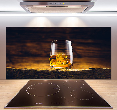 Achterwand keuken Bourbon in een glas