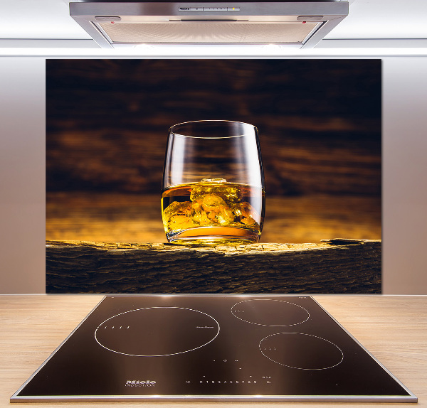 Achterwand keuken Bourbon in een glas