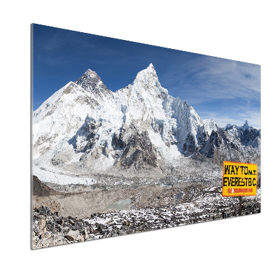 Panel dekor szkło Góra Everest
