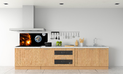 Spatplaat keuken Zonnestelsel