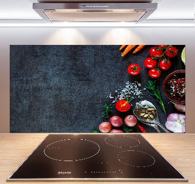 Panel między meble w kuchni Składniki