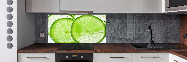 Keuken achterwand Limes onder water