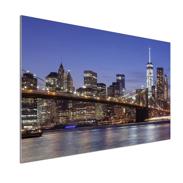 Keuken achterwand Manhattan 's nachts