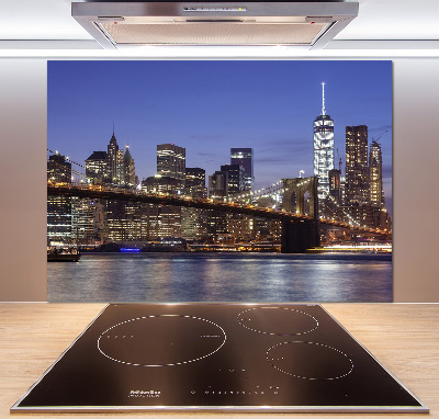 Keuken achterwand Manhattan 's nachts