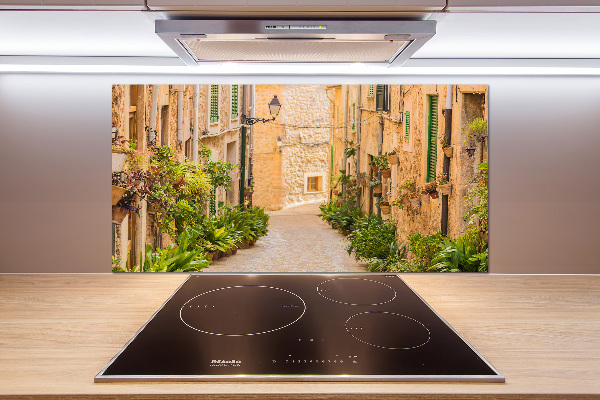 Spatplaat keuken Historische straten