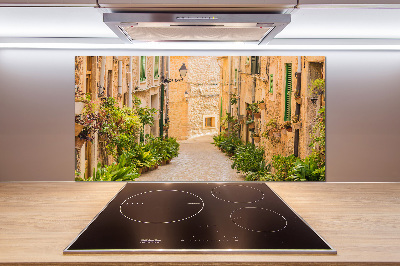 Spatplaat keuken Historische straten