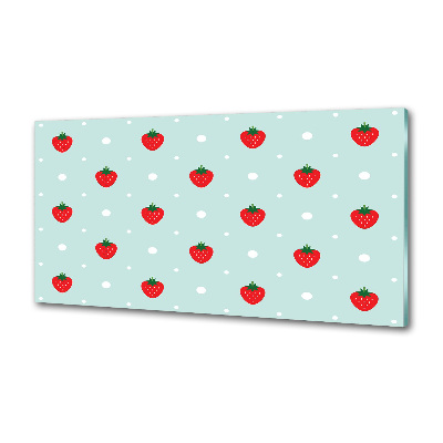 Panel do kuchni Ikony truskawek