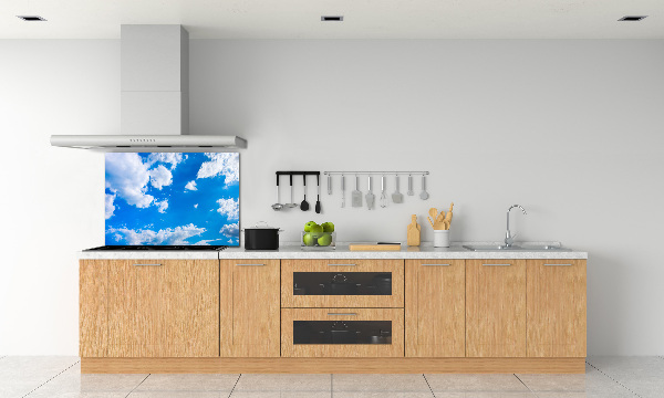 Panel do kuchni Chmury na niebie