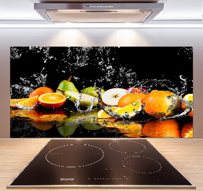 Keuken achterwand Fruit en water