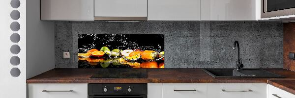 Keuken achterwand Fruit en water