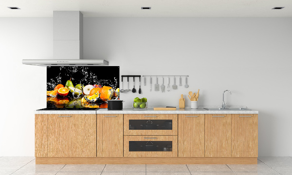 Keuken achterwand Fruit en water