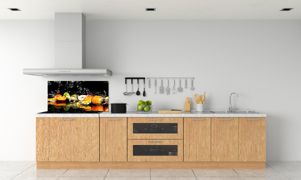 Keuken achterwand Fruit en water