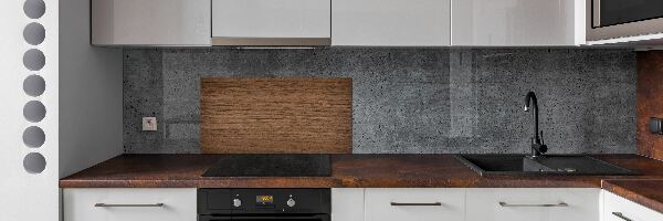 Spatplaat keuken Houten achtergrond