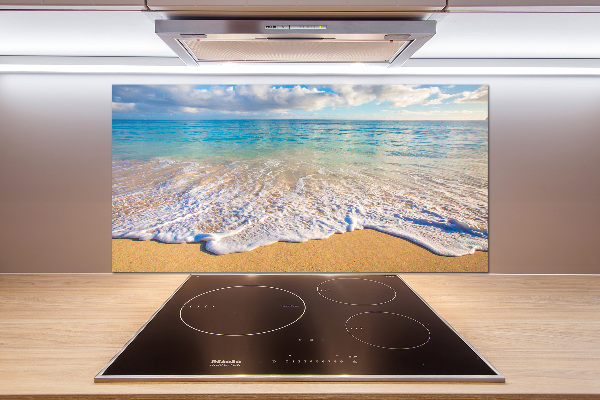 Spatplaat keuken Hawaiiaans strand