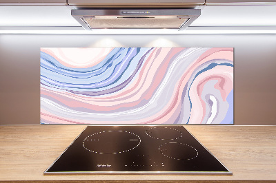 Keuken achterwand Abstracte golven