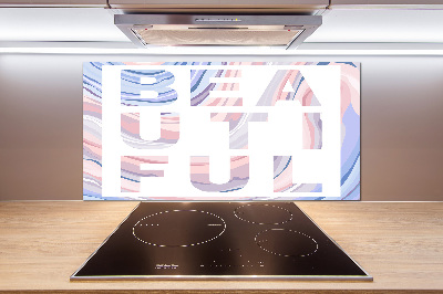 Keuken achterwand Mooi