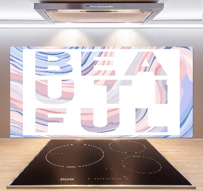 Keuken achterwand Mooi