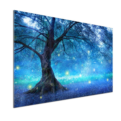 Keuken achterwand Mysterieus bos