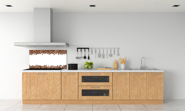 Achterwand keuken Koffiebonen