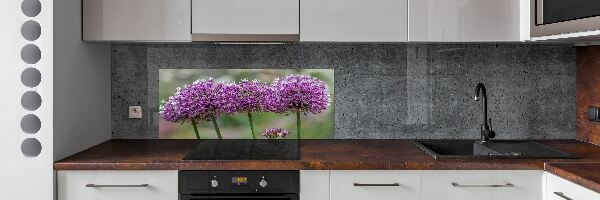 Achterwand keuken Knoflookbloem