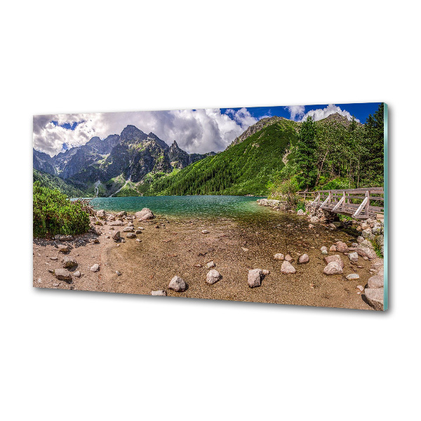 Keuken achterwand Meer in de bergen