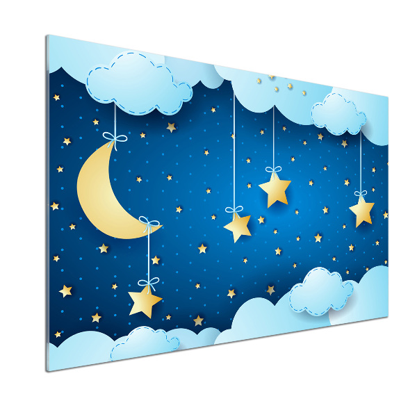 Panel dekor szkło Niebo nocą