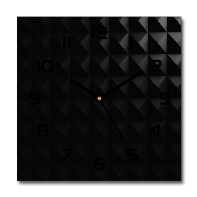 Vierkante glas klok Abstracte achtergrond