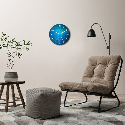 Ronde glas klok Sterrenbeeld