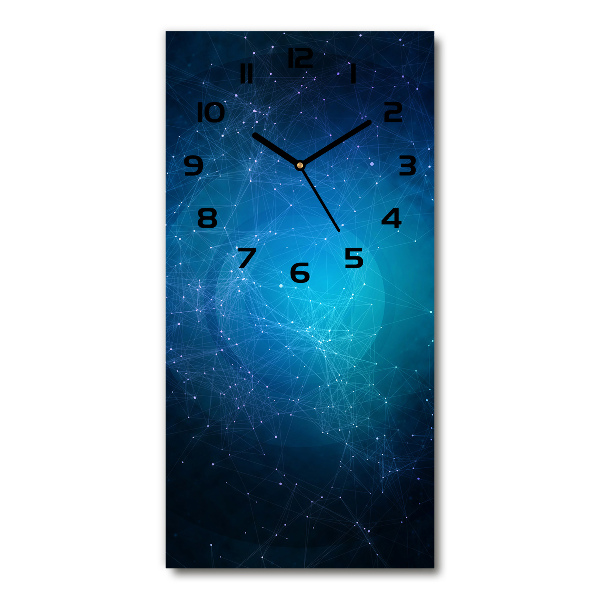 Zegar szklany ścienny Gwiazdozbiór