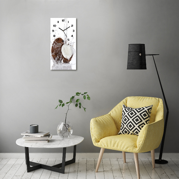 Nowoczesny zegar ścienny Kokos