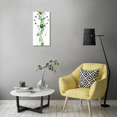 Nowoczesny zegar ścienny Limonka