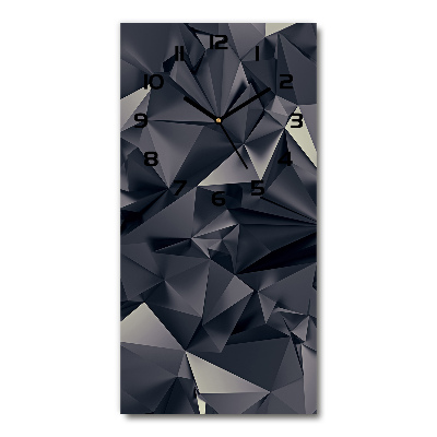 Zegar ścienny cichy Abstrakcyjne tło
