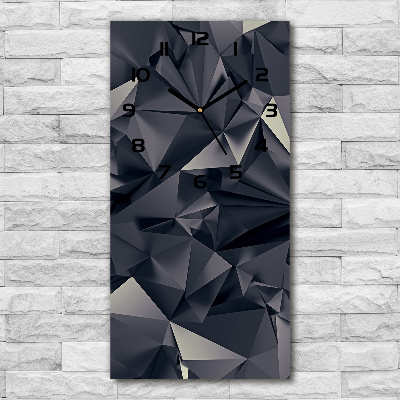 Zegar ścienny cichy Abstrakcyjne tło