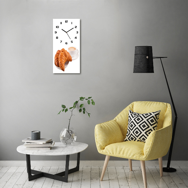 Nowoczesny zegar ścienny Śniadanie