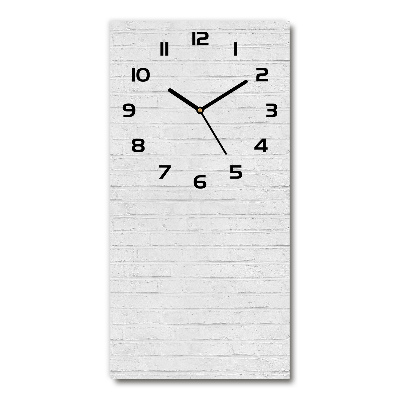 Glazen klok rechthoekige Bakstenen muur