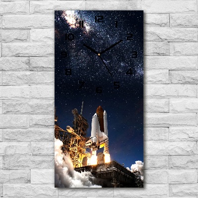 Zegar ścienny Startująca rakieta
