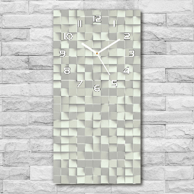 Glazen klok rechthoekige Geometrisch patroon