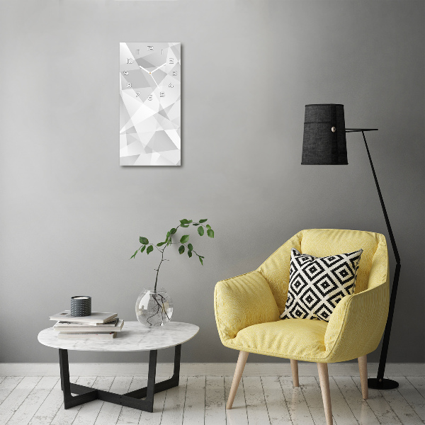 Zegar szklany ścienny Abstrakcja tło