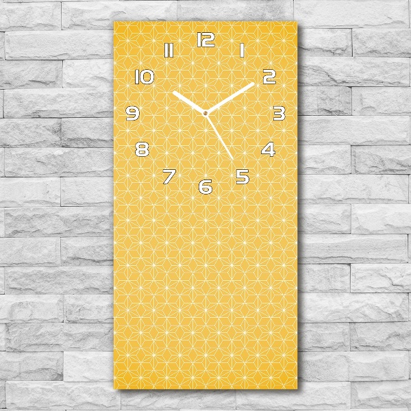 Nowoczesny zegar ścienny Gwiazdki